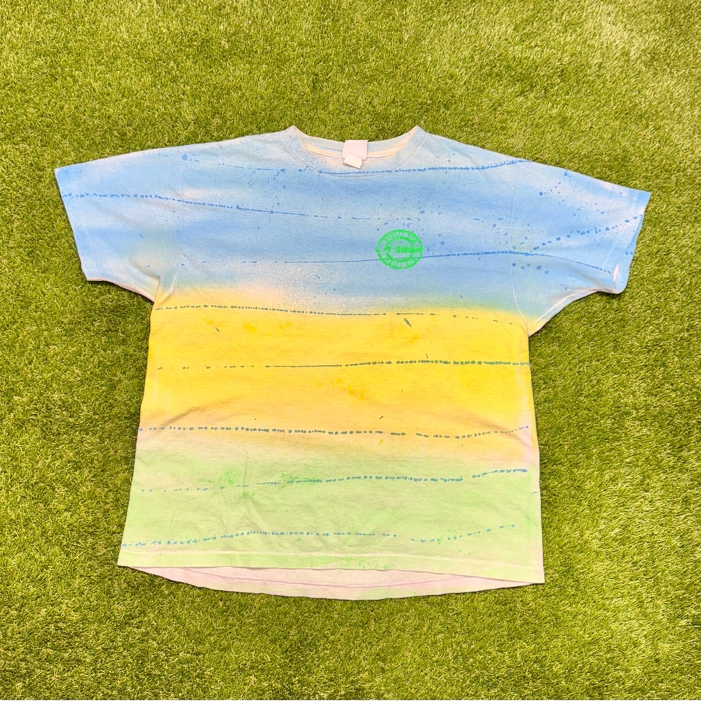 Vintage L.A. Gear Single Stitch T-Shirt Men’s Size Large Tie Dye / Splatter
